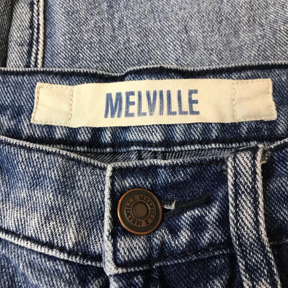 BRANDY MELVILLE Wrecked Mom DISTRESSED  JEAN - Picture 6 of 7
